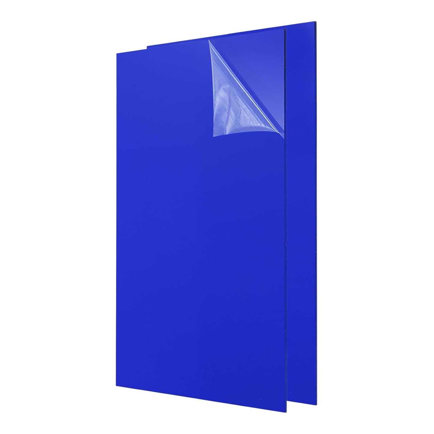 uxcell 2Pcs Acrylic Sheets 12x8 Inch Acrylic Panel 1/8 Inch-3mm Plastic Board for Picture Frames Sign Holders DIY Display Projects Craft, Dark Blue
