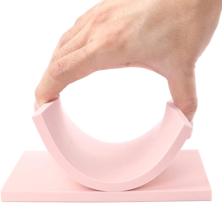 SGHUO 8pcs 4"x6" Rubber Carving Blocks, Soft Linoleum Block for Printmaking, Rectangle Linocut Blocks Stamp Carving Tools, Easy Cut Lino Blocks Crafts Making Kit (Pink)