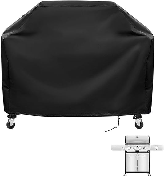 Grill Cover for Captiva Designs 4-Burners Propane Gas BBQ Grill, Waterproof Cover for Protecting Outdoor Griddle/Propane Griddle/Gas Grill