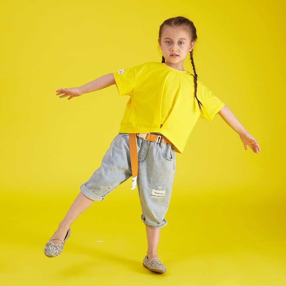 Yizhily Seamless Photography Photo Backdrop Background Paper Roll for Photoshoot 53 inches Wide x 16 feet Long, Forsythia Yellow