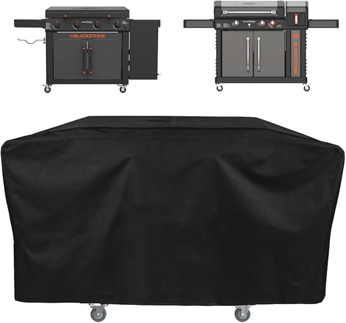 Griddle Cover for Blackstone 36" Culinary Griddle with Hood, 600D Heavy Duty Waterproof Flat Top Grill Cover for Blackstone 28" Griddle with Rangetop Airfryer