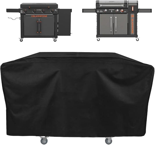 Griddle Cover for Blackstone 36" Culinary Griddle with Hood, 600D Heavy Duty Waterproof Flat Top Grill Cover for Blackstone 28" Griddle with Rangetop Airfryer