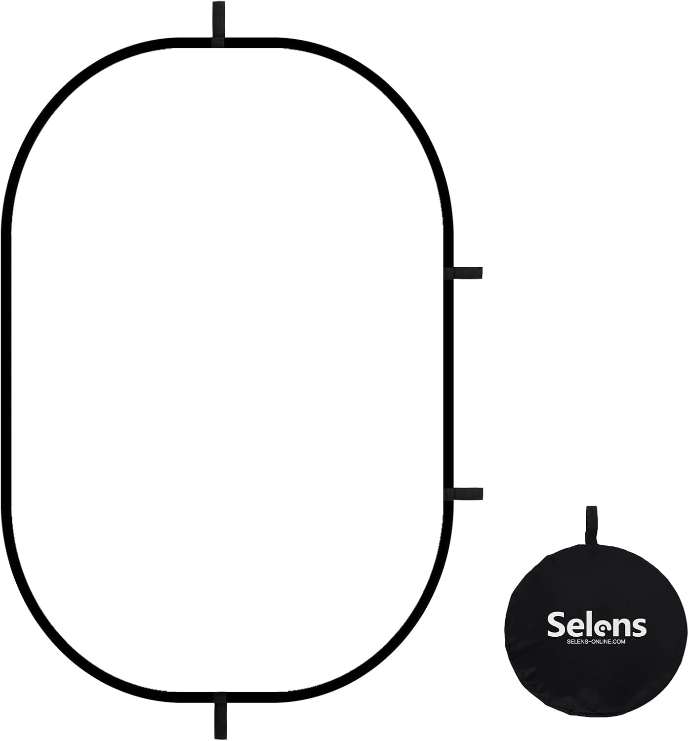 Selens Soft White Diffuser Foldable Light Diffuser Light Diffusion Panel with Carry Bag, Diffuser Fabric Light Modifier for TV Production Video Studio Photography Interview Portrait Shots -31x47in…