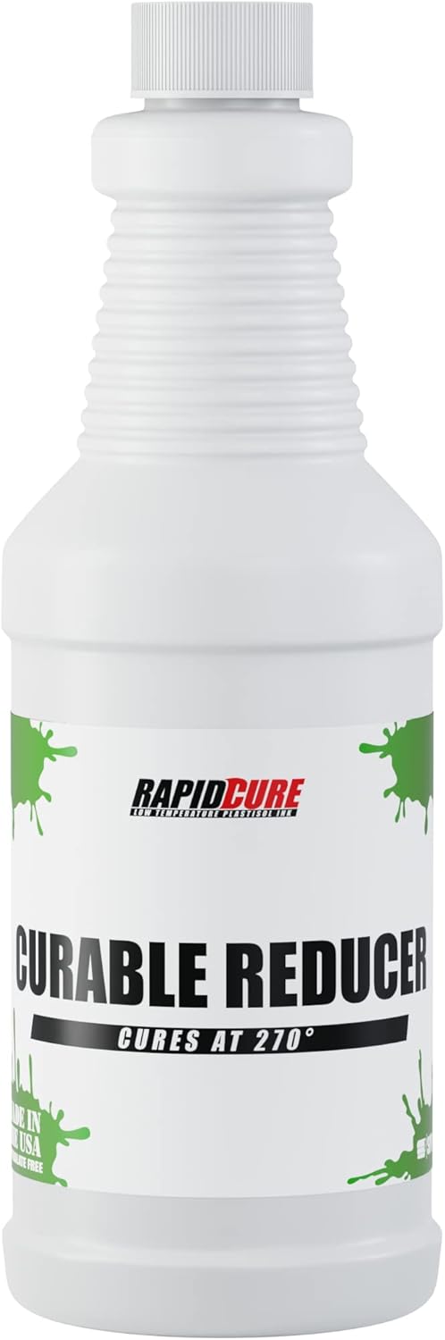 Rapid Cure Plastisol Ink Curable Reducer (Pint - 16 oz.) - Screen Printing Ink Viscosity Reducer, Screen Printing Ink Thinner, Additive for Your Screen Printing Kit, Screen Printing Supplies