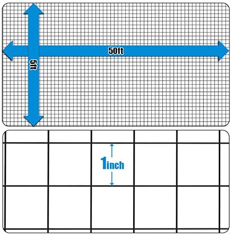 Fencer Wire 16 Gauge Black Vinyl Coated Welded Wire Mesh Size 1 inch by 1 inch (e. 5ft. x 50ft.)