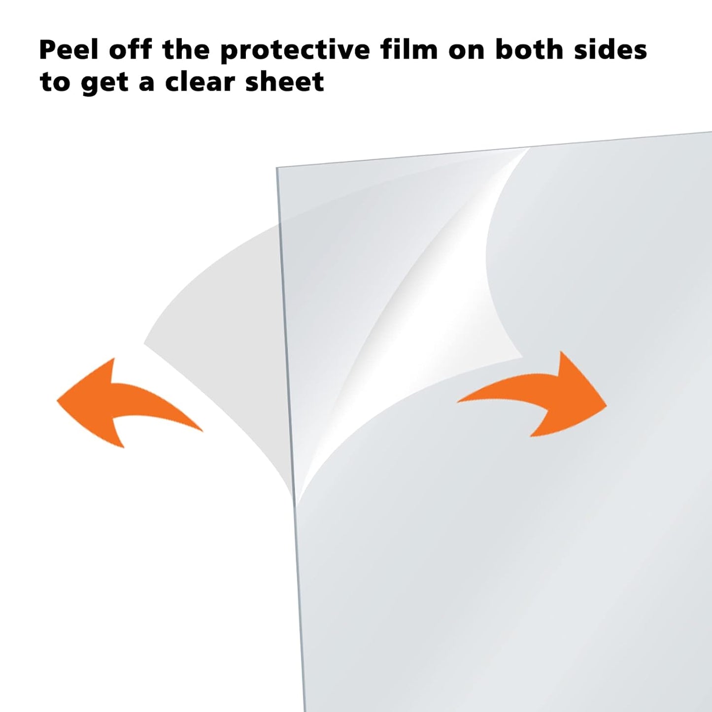 Egofine Plexiglass Sheets Acrylic Sheets 12 Pack of 12x16’’ 0.04 Thick Clear Plastic Cast Transparent Plexi Glass for Crafting Projects, Replacement Picture Frame Glass, DIY Display, Easy to Cut