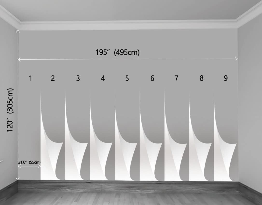 Mural Wallpaper Large City Night View Wall Mural for Bedroom Living Room TV Background Sofa Wall（Not Peel and Stick）