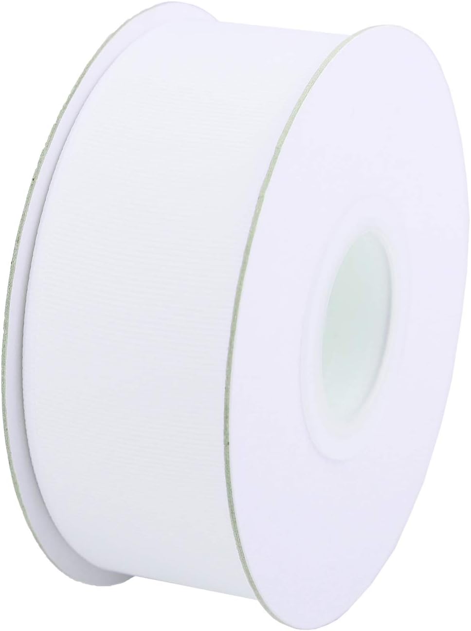 ITIsparkle 11/2" Inch Grosgrain Ribbon 25 Yards-Roll Set for Gift Wrapping Cake Decoration Party Favor Hair Braids Hair Bow Baby Shower Decoration Floral Arrangement Craft Supplies, White Ribbon