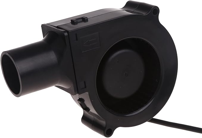Upgraded BBQ Blower Fan Oil-Bearing Motor Adjustable 3Gear Speed Air Blower Outdoor Cooking Companion BBQ Fan