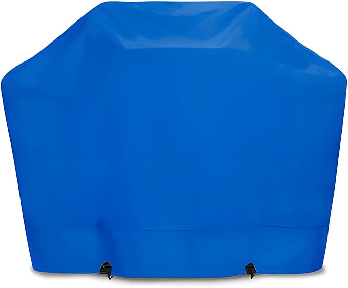 Eevelle Meridian Patio BBQ Grill Cover for Outdoor Grill - Marine Grade Fabric - Durable - Waterproof Covers - All-Weather Protection Barbeque Gas Grill Cover – (48" H x 58" W x 24" D, Royal Blue)