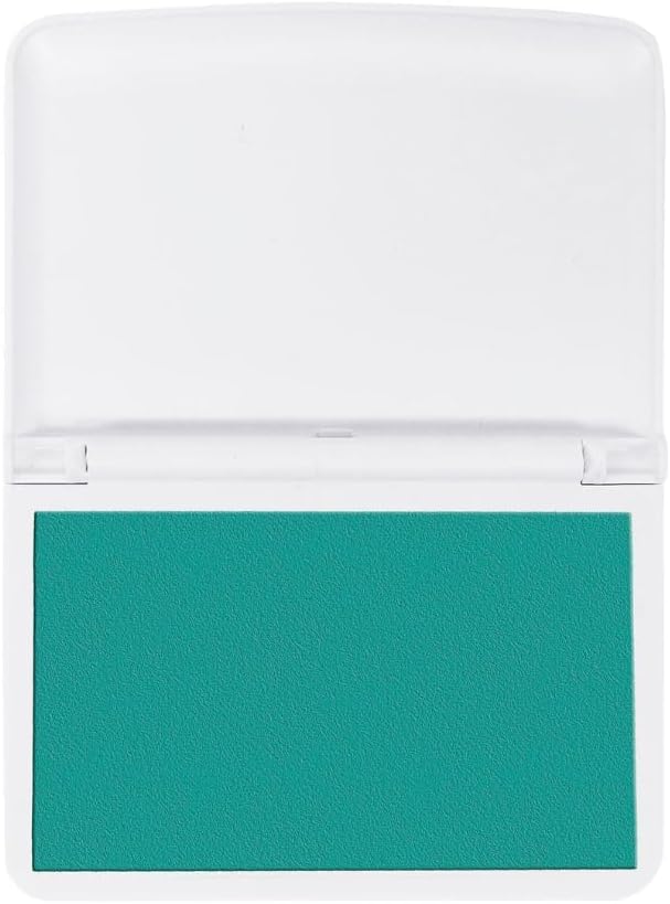 COLOP Make Series, Ink Stamp Pads, with Non-Toxic Premium Ink, Water-Based Acid-Free (Fresh Mint, Make 1-1-15/16" x 3-1/2")