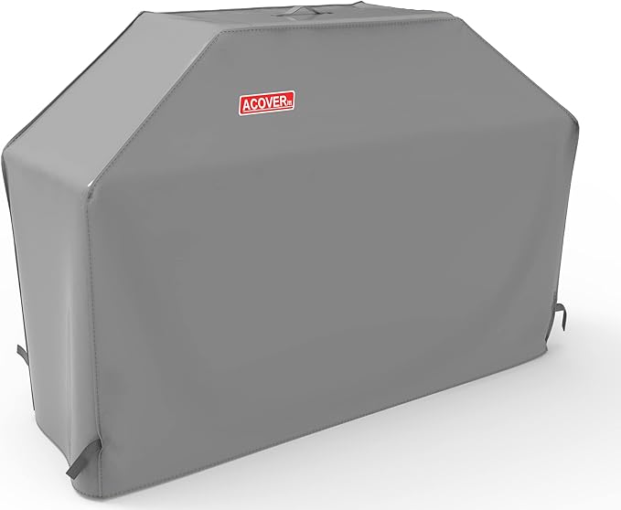 62" Heavy Duty Waterproof Gas Grill Cover fits Weber Char-Broil Coleman Gas Grill-Grey