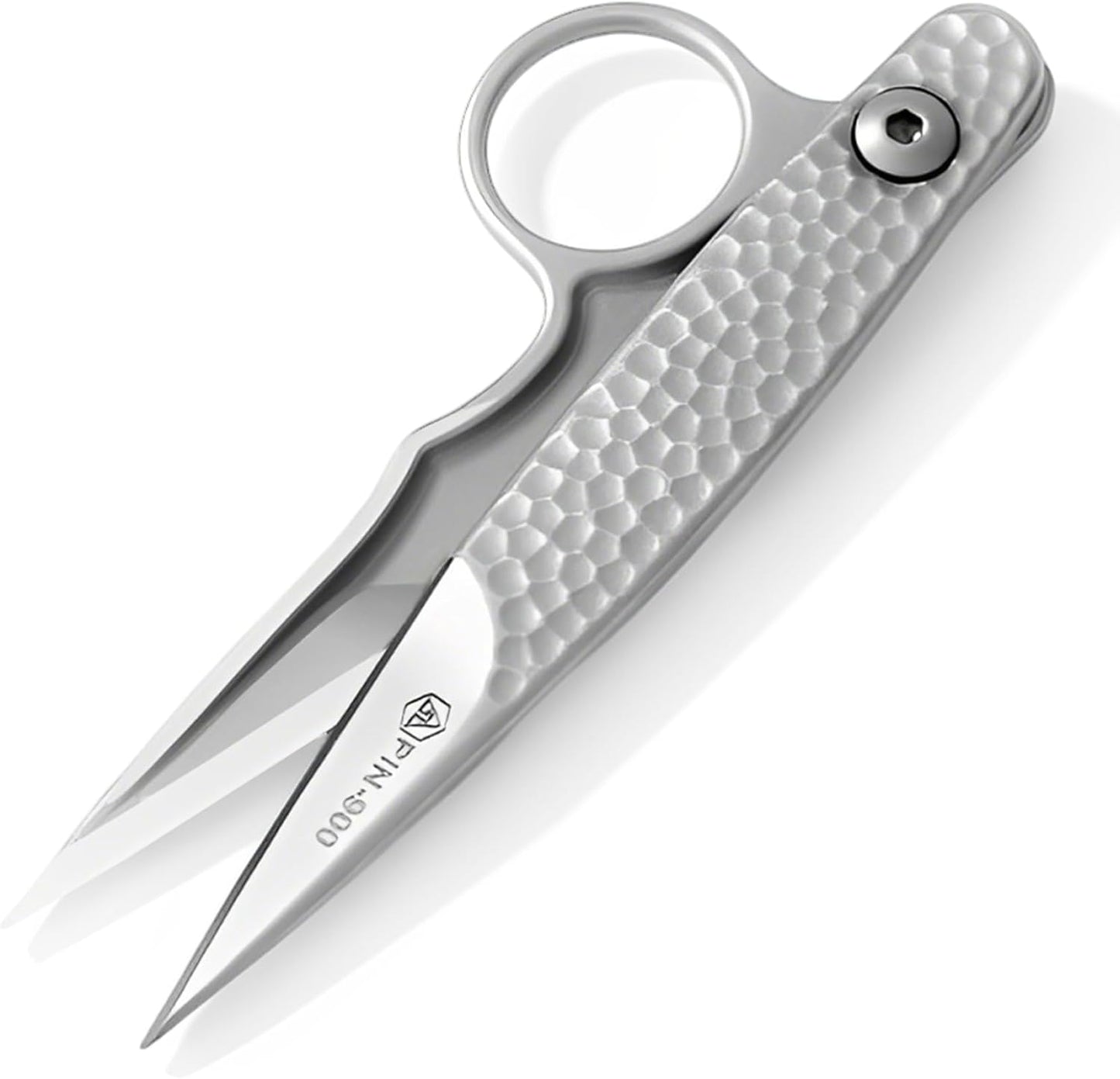 Premium Tailor Scissors, Stainless Steel, Comfort Grip, Ambidextrous, Silver, Precision, 11.7cm x 4.3cm, 1 Count