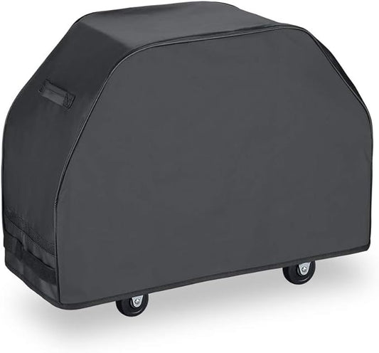 Grill Cover 60 Inch, Heavy Duty Waterproof BBQ Cover, Gas Grill Cover for Weber, Char-Broil, Brinkmann, 60" W x 23" D x 42" H
