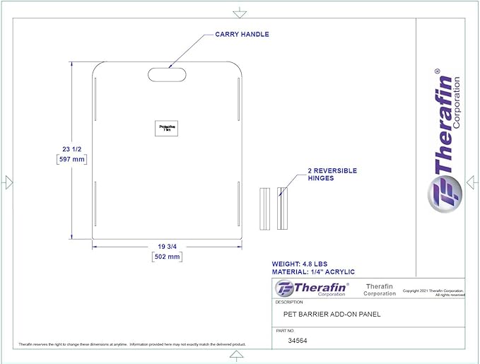 Pet Barrier 1-Panel Add-On ONLY