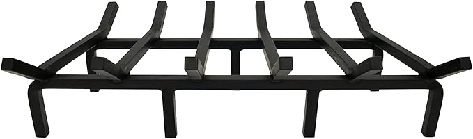 SteelFreak Super Heavy Duty Steel Fireplace Grate - Made in The USA (27 Inch)