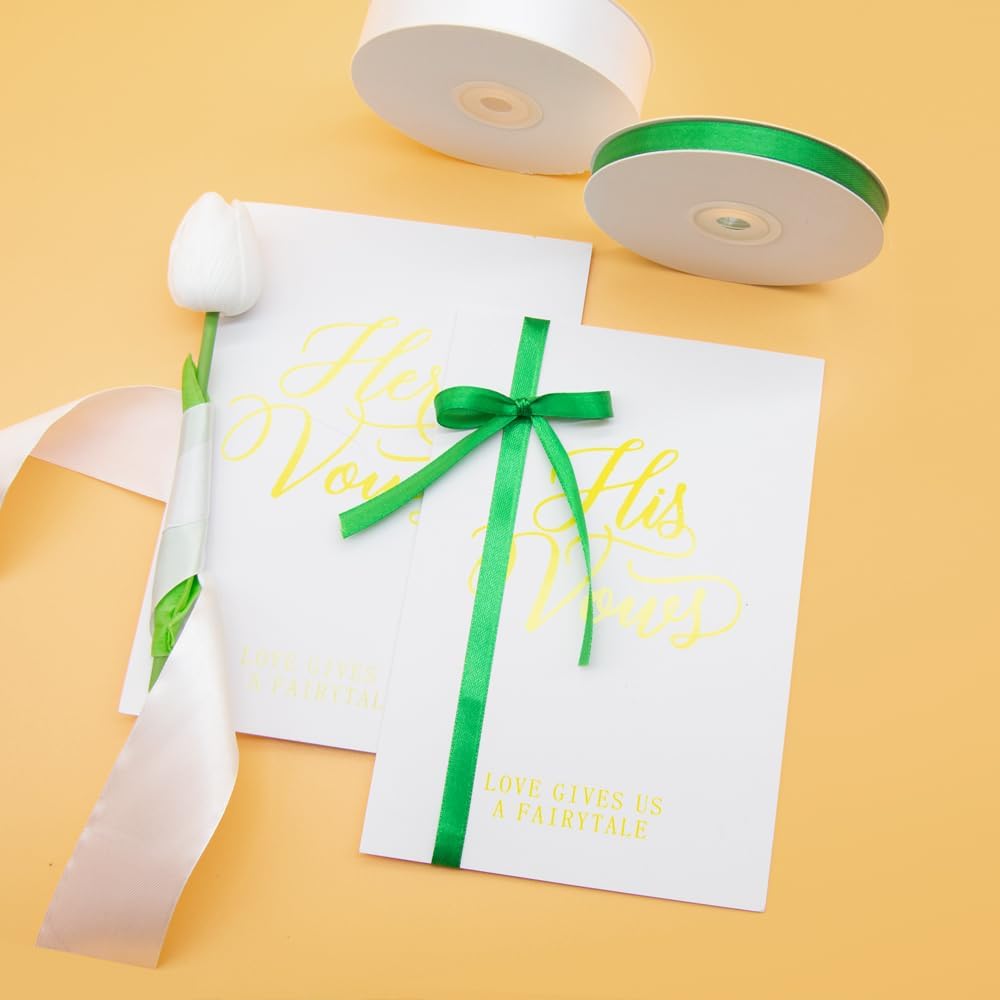 5/8" x 50 Yards Satin Ribbon - Navy Blue Silk Ribbon with Spool - Ideal for Gift Wrapping, Floral Bouquets, Crafts, Wedding Party Decorations, Christmas and Sewing Projects