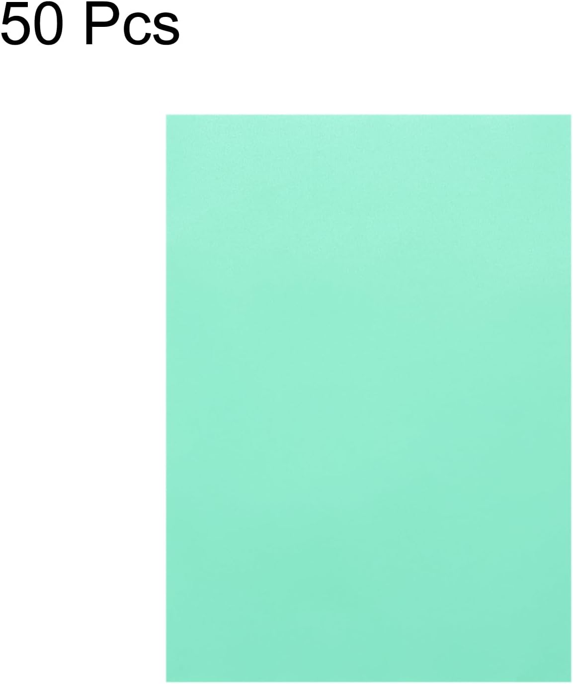 MECCANIXITY Colored Vellum Paper, 50 Sheet Sky Blue Transparency 11.7 x 8.2 Printable Vellum Paper, Translucent Vellum Sheets for Printing Wedding Invitations, Ink Jet Laser Printer