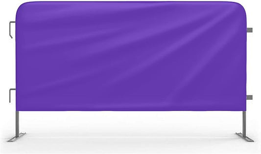 Heavy Duty Portable Crowd Control 8ft Barricade Jacket Cover - Angry Bull Barricades