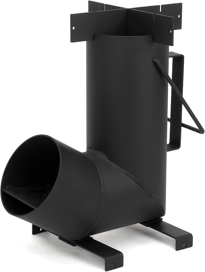 Stanbroil Portable Rocket Stove Cooking Ovens, Wood Burning Stove for Outdoor Cooking, Backyard, Camp Cooking and Off-Grid