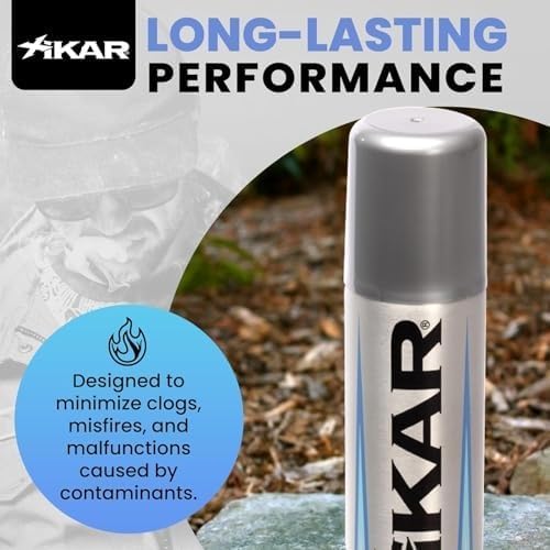 Xikar Premium Butane Fuel Refill with 0 Impurities 1.9oz 4 Pack (100ml) - Premium Quality Fuel for Jet Flame Lighters and Torches - High Altitude Formula