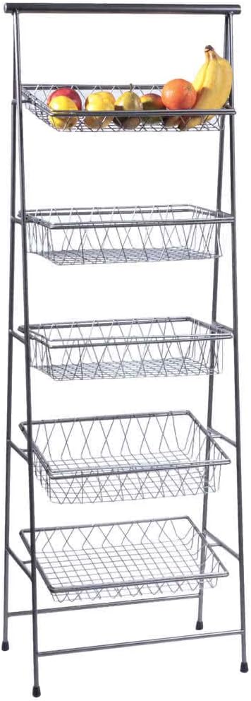 G.E.T. IR-903 Gray 18 Wire Pastry Basket, 2" Deep (fits IR-900, IR-902) Iron Powder Coated Wire Baskets Collection