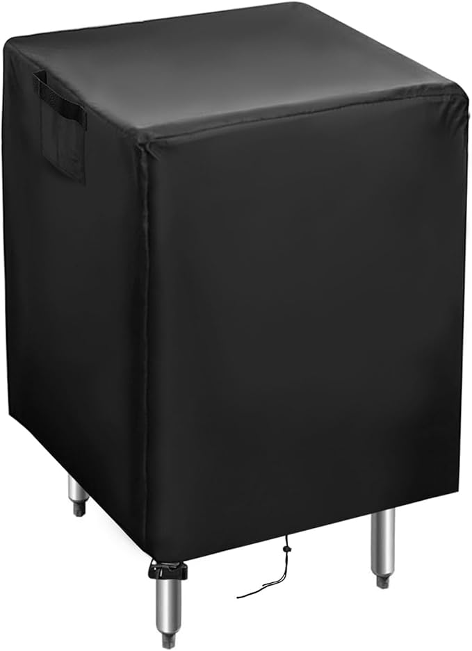 Outdoor Prep Table Cover,24 Inch Waterproof Stainless Steel Prep Cart Table Cover,Patio Kitchen Grill BBQ Food Prep Table Cover - 24 x 24 x 34 Inch
