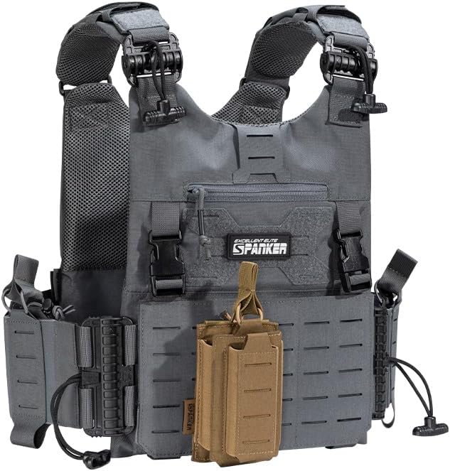 EXCELLENT ELITE SPANKER Tactical Open-Top Single/Double/Triple Molle Mag Pouch for Pistol Mag Pouch Tactical Bag Accessories Holder