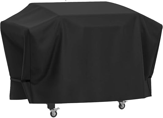 Griddle Cover for Blackstone 36 Inch Griddle with Hood 5482, Heavy Duty 600D Waterproof Flat Top Gas Cover for Blackstone 4 Burner Griddle Accessories with Strap,Black