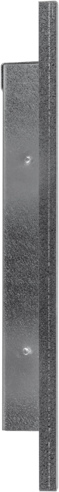 Vent Systems 9" x 9" Inch Galvanized Steel Industrial Gable Vent - Heavy-Duty Louvered Air Intake Exhaust Vent Cover – Outdoor Wall Vent HVAC Grille - Air Return Grille for House Wall Crawl Space