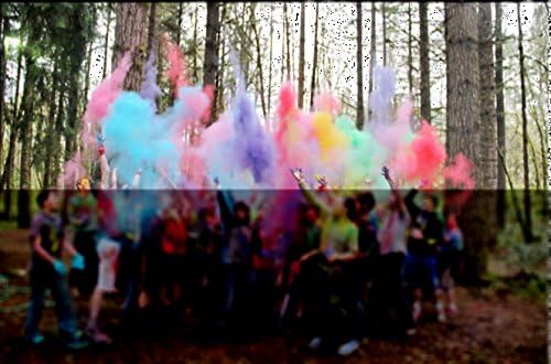 ColorMarathon(TM) Premium Quality non-toxic HOLI Colors color powder - 12 Lbs (6 colors X 2lbs Ea color) RED, YELLOW, PINK, BLUE, GREEN, AND PURPLE - SHIPS FROM USA