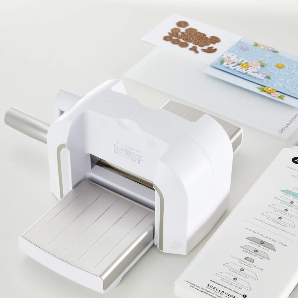 Spellbinders Platinum Die Cutting and Embossing Machine (3.5 Inch Platform)