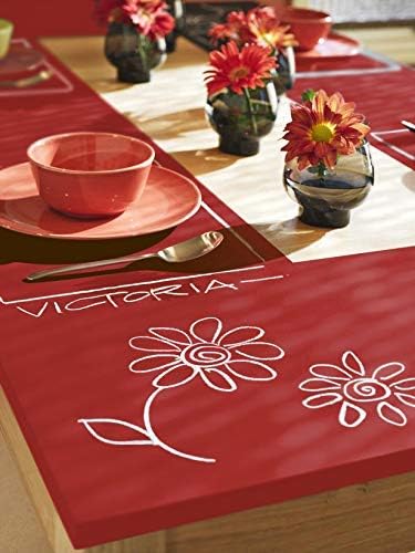 Chalkboard Blackboard Paint - Brush on Wood, Metal, Glass, Wall, Plaster Boards Sign, Frame or Any Surface. Use with Chalk Pen Wet Erase, Non-Toxic - Matte Finish [Red] - (8.5oz Cover 32 sf)