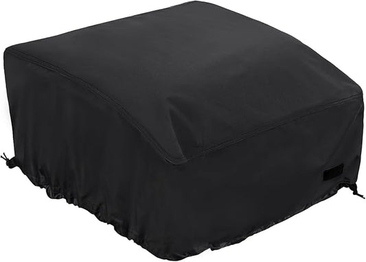 NettyPro Griddle Cover for 22 Inch 17 Inch Table Top Griddle, Waterproof Heavy Duty Portable Tabletop 2-Burner Propane Grill Cover for Cuisinart, Monument, Pit Boss, Royal Gourmet, Black