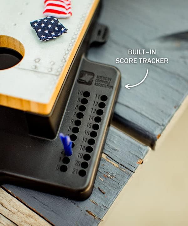 ACA American Cornhole Association Table Top Mini Cornhole Game Set