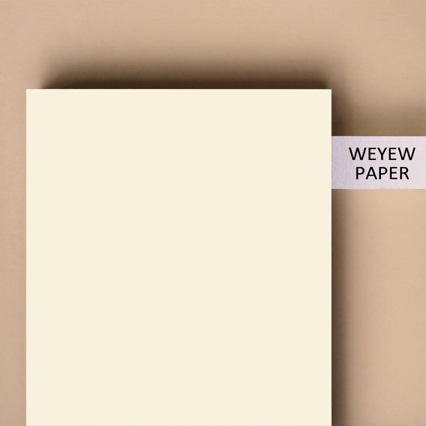 100 Sheets 92lb Cream Cardstock, 8.5" x 11", Premium Card Stock Blank Invitation Paper Greeting Cards DIY Craft Card Making, 92LB Cover 250 GSM
