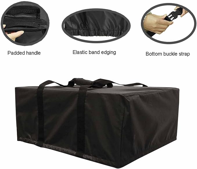 Outdoor Pizza Oven Cover,Dustproof Portable Guard Waterproof Cover for Backyard Picnic Travel Tabletop Pizza Oven