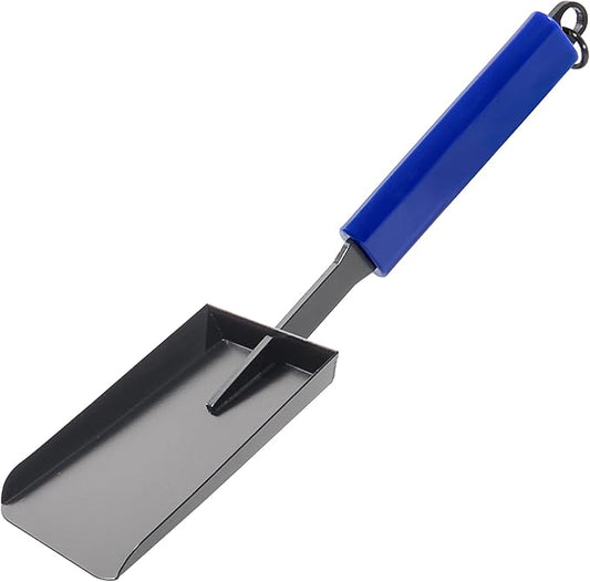 15in Fireplace Ash Shovel for Fire Pit & Indoor Fireplace - Solid Iron Gardening Shovel