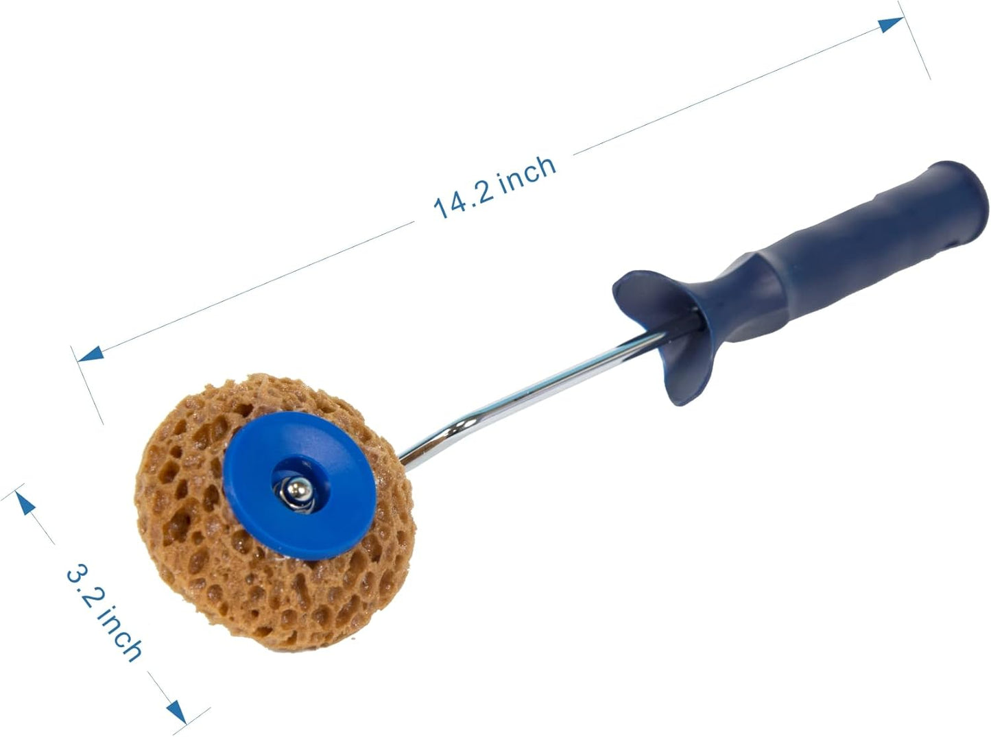 Hanroy Sponge Paint Roller for Texture Painting Decorators Brush Tool, Fast and Easy Pattern Art Sponge Roller for Home Wall(M90Z)