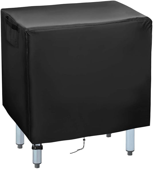 Outdoor Prep Table Cover, 24 Inch Waterproof Stainless Steel Prep Cart Table Cover,Patio kitchen Grill Bbq Food Prep Table Cover - 24 x 18 x 34 Inch