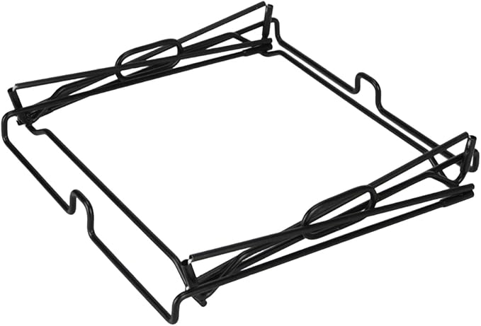 Trash Bag Holder Heavy Duty Kitchen Cabinet Iron Black Outside Camping Bathroom Yard Leaf Bags Stand Garbage Bag Holder Frame