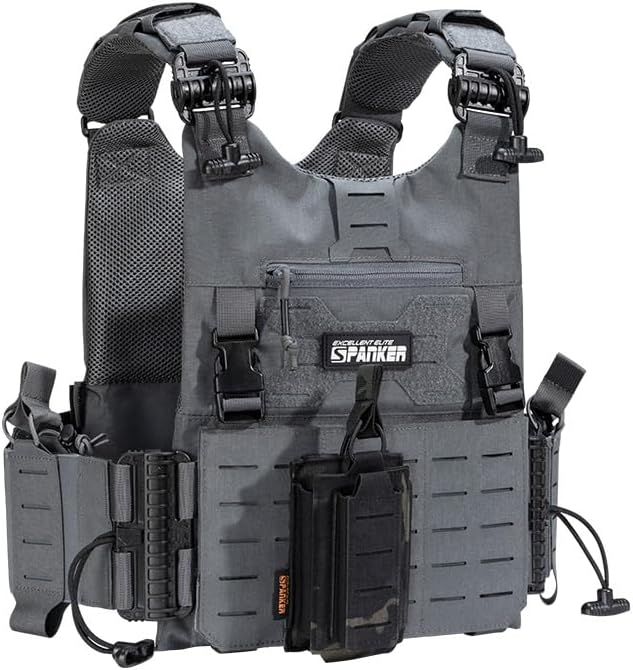 EXCELLENT ELITE SPANKER Tactical Open-Top Single/Double/Triple Molle Mag Pouch for Pistol Mag Pouch Tactical Bag Accessories Holder