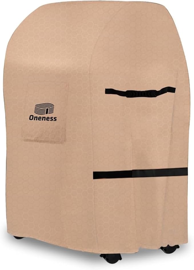 Oneness 32 inch Waterproof Weather Resistant BBQ Gas Grill Cover for Weber Spirit Char-Broil Performance,No Fading Within 2 Years