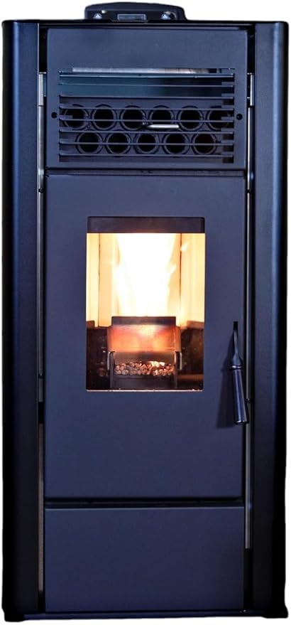 Freedom Stoves Pellet Stove: Independence PS21 Freestanding with Battery Backup and Wi-Fi, Heats 800–1800 Sq Ft, EPA Certified, 5 Year Warranty