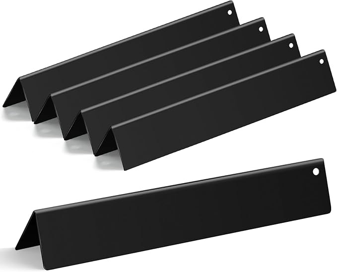 17.5 Inch Flavorizer Bars for Weber Genesis for Genesis E310, E320, E330, S310, S320, S330, Replacement for Weber Genesis Grill Parts 7620, 5 PCS, Porcelain-enameled