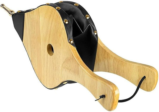 Fireplace Bellows Indoor 17"x 7.5" Large Wood Fire Blower with Hanging Strap BBQ Grill Chimney Hand Bellow Pump