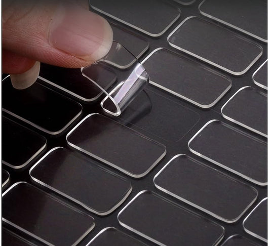 Adhesive Stick dots Two-Sided Sided Mounting Putty Stick Tack for Wall Hanging Crafts Balloons Festival Party Decorations,Clean Removable(0.39"*0.78"-300)