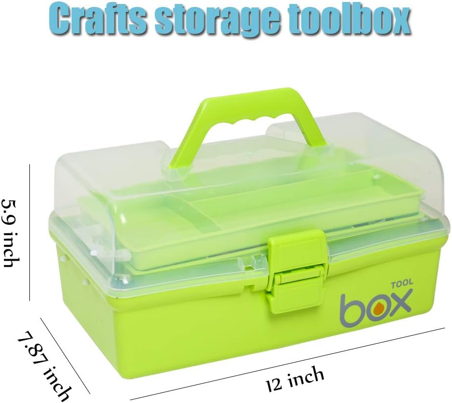 Quilling Kits - Quilling Tools Supplies,Paper Crimper,Quilling Paper Strips for Beginners with Manual(Green Storage Toolbox)