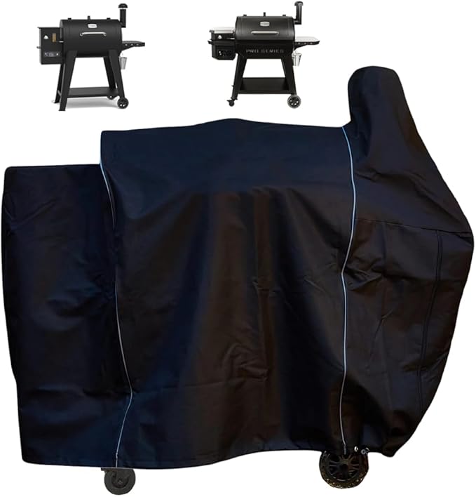 Grill Cover for Pit Boss 820 Deluxe 850 Pro Series Wood Pellet Grill, Smoker Cover for PitBoss 820D 820XL 820FB 820D3 820SC 820PS1 820CS1 PB850CS1 Heavy Duty Outdoor 600D