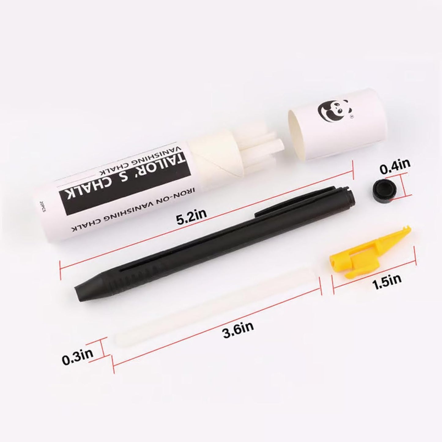 Heat Erasable Fabric Marker for Sewing,Sewing Chalk DIY Markers Pen for Quilting, Embroidery,Washable Erasable Replaceable Refill Marker Pen, Suitable for Cotton, Knitted Fabrics(1Pen+20Refills)